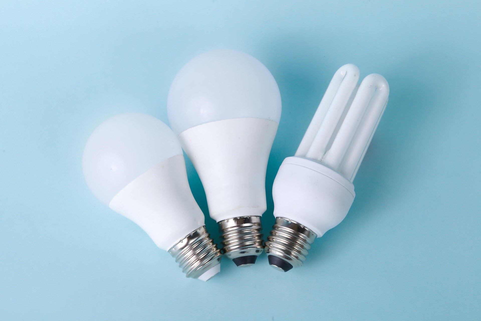 3 types of light bulbs