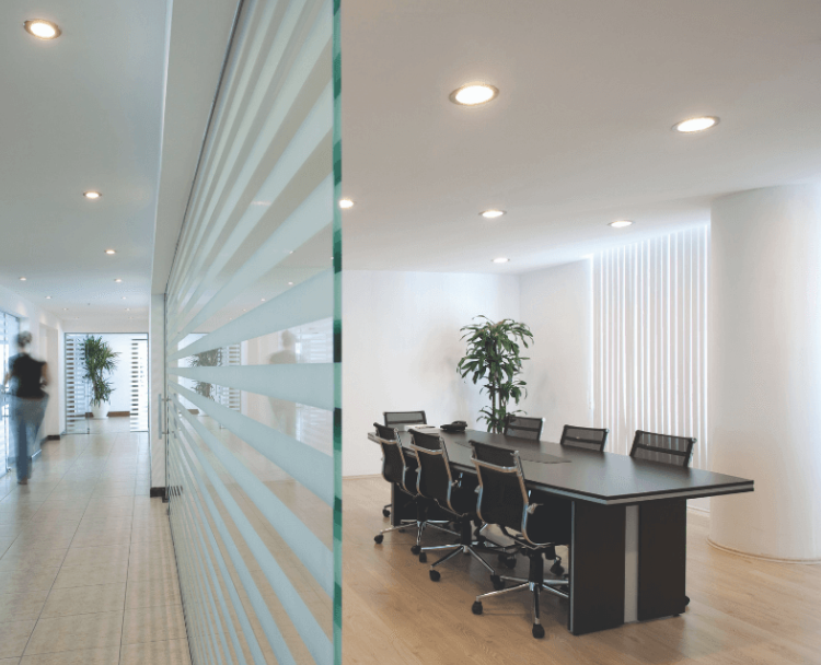 downlight office space