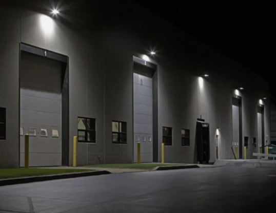 LED Wall Park Lights for Industrial Complex